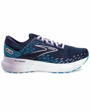 Brooks Glycerin 20 Løbesko – Mørkeblå Tilbud!