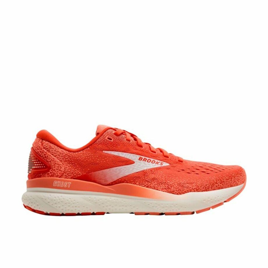 Brooks Ghost 16 Løbesko – Laksefarvet Udsalg!