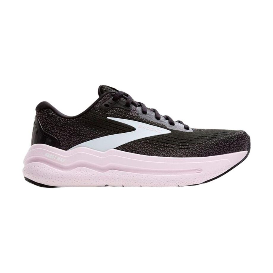 Brooks Ghost Max 2 Løbesko – Sort/Pink Tilbud!