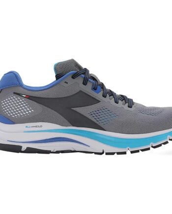Løbesko Diadora Mythos Blushield Vortice Grå Blå - Runnerschoice