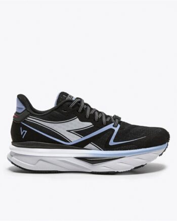 Løbesko Diadora Atomo V7000 Sort Blå - Diadora Runnerschoice