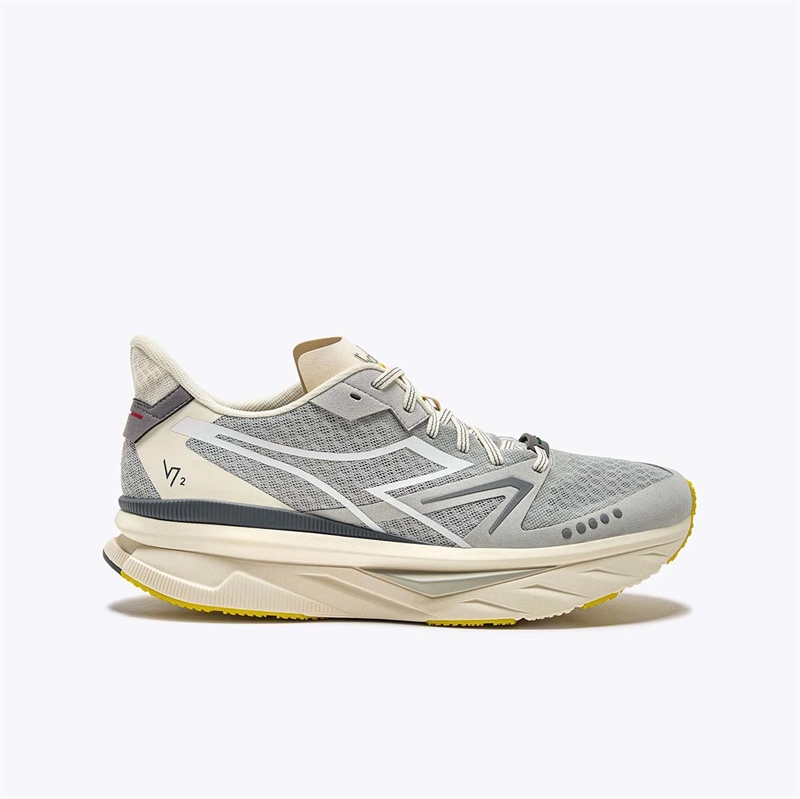 Løbesko Diadora Atomo V7000 Grå Gul - Runnerschoice