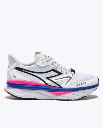 Hvid Diadora Atomo V7000 Løbesko Pink - Runnerschoice
