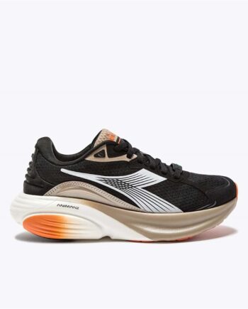 Løbesko Diadora Atomo Star Sort Orange - Diadora Runnerschoice