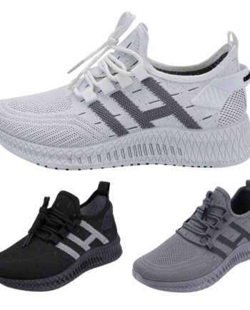 Hvid Løbesko Sneakers Til Mænd åndbare Stødabsorberende - Satana.dk Runnerschoice